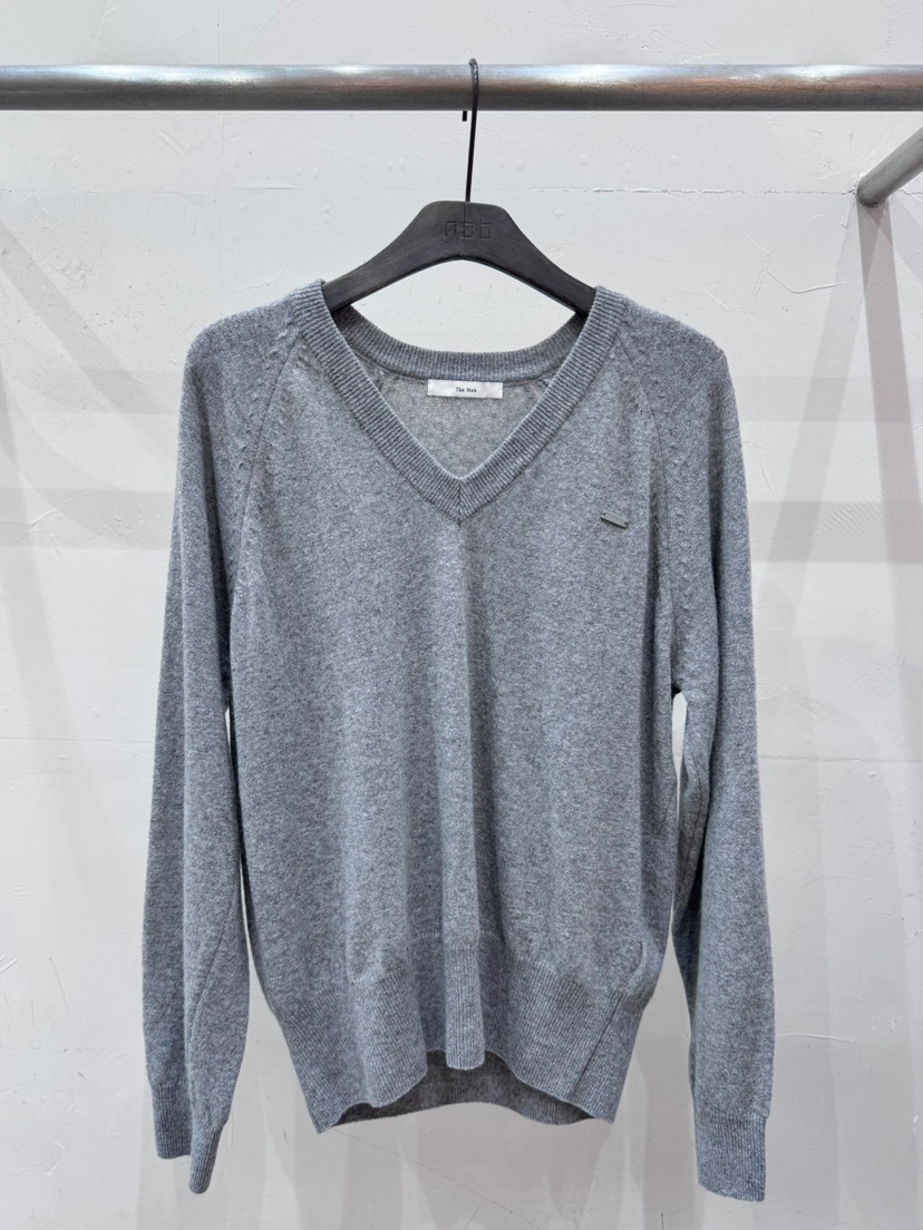 NOB直郵韓國代購㊣女裝新品熱賣人氣休閑25春夏時尚推薦針織衫AMOEBA針織衫圖色3