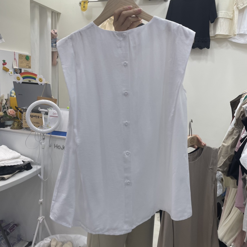 HOJAE韓國直郵㊣東大門實拍女裝新款熱賣25春夏時尚吊帶背心MID-LEVEL JUMP吊帶/背心