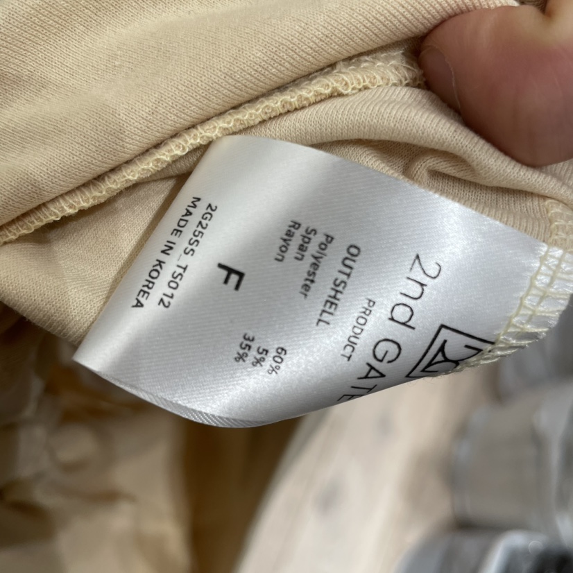 2ND GATE直郵韓國代購㊣女裝新品推薦休閑人氣時尚25春夏T恤2ND GATET恤