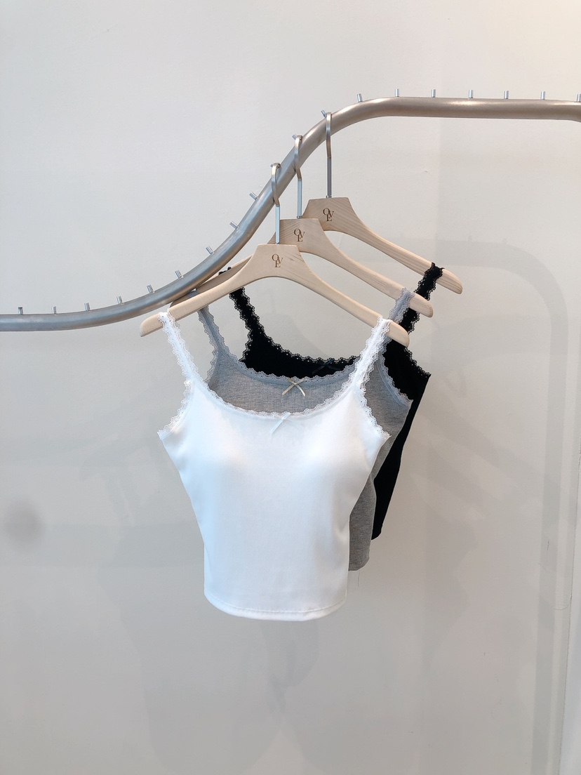 OVE韓國㊣直郵東大門代購女裝新品推薦時尚25春夏休閑吊帶背心OVE吊帶/背心