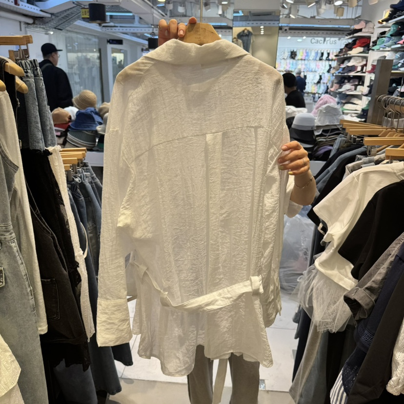 2MORROW韓國直郵㊣東大門實拍女裝新品25春夏休閑套裝含腰帶2MORROW套裝