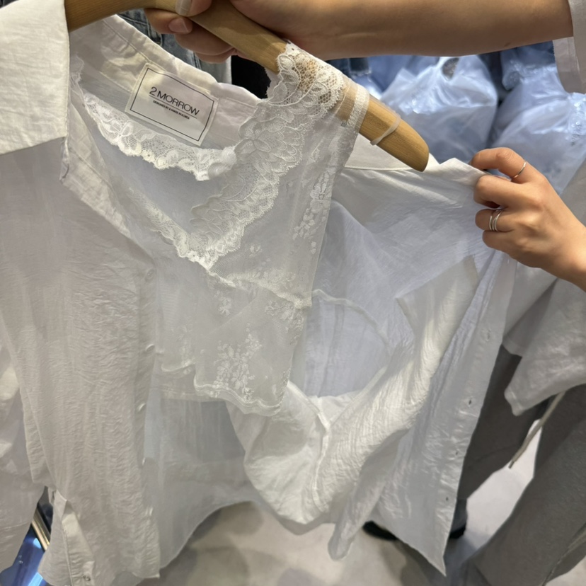 2MORROW韓國直郵㊣東大門實拍女裝新品25春夏休閑套裝含腰帶2MORROW套裝