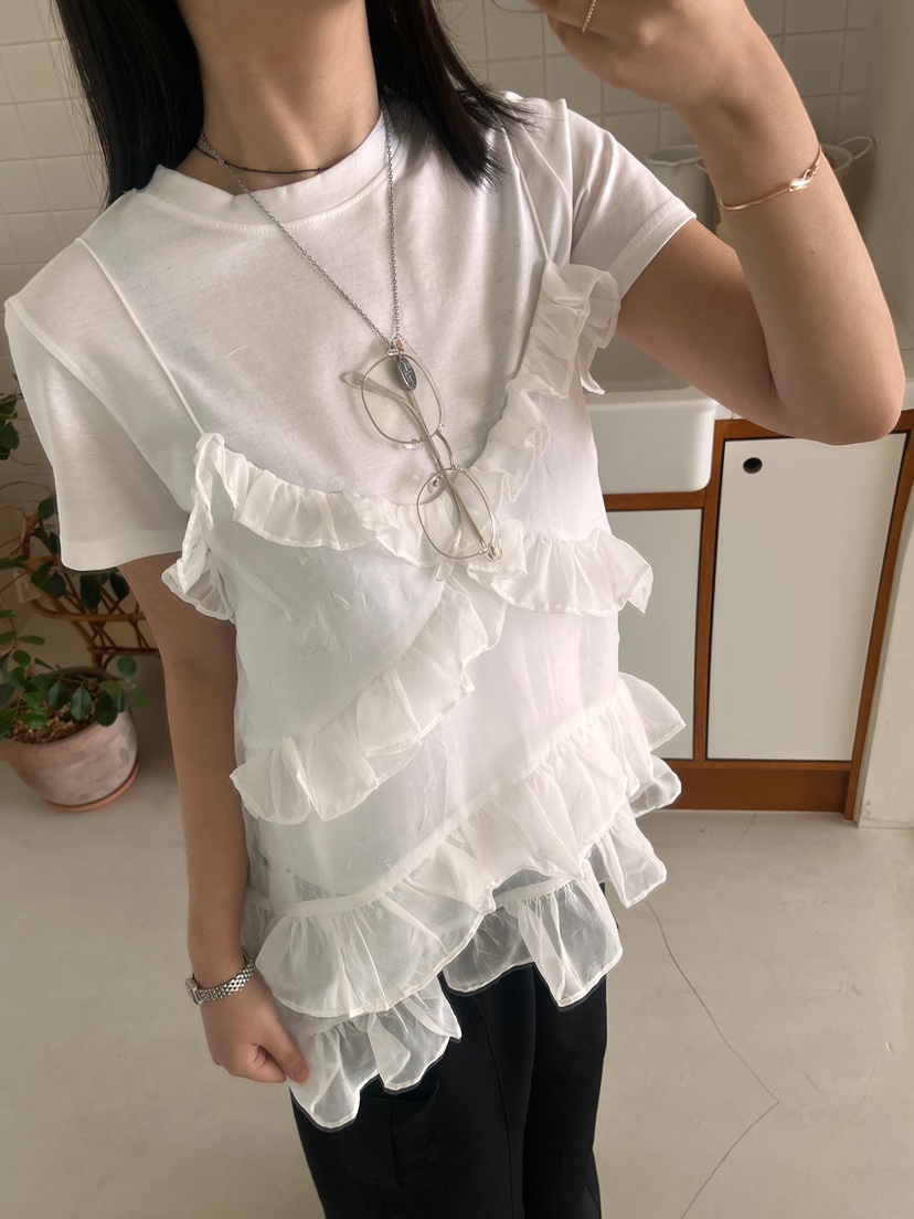 MINIQUEENS直郵韓國代購㊣女裝新品休閑熱賣人氣時尚吊帶背心MINIQUEENS吊帶/背心
