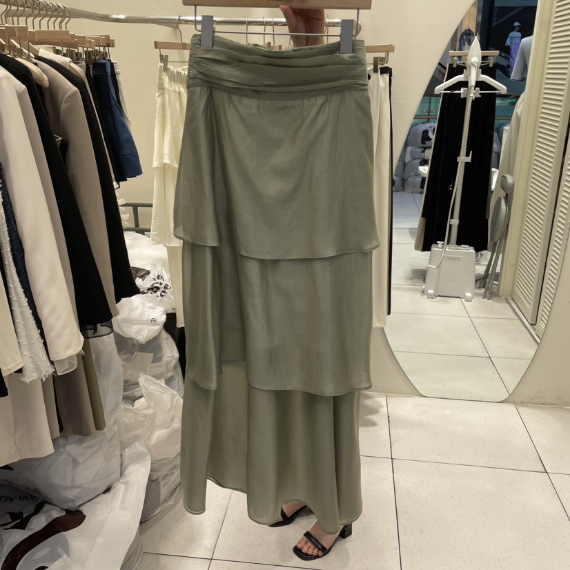 BOLD韓國㊣直郵東大門代購女裝新品人氣25春夏熱賣休閑長裙BOLD長裙