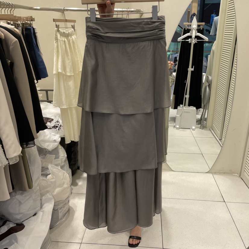 BOLD韓國㊣直郵東大門代購女裝新品人氣25春夏熱賣休閑長裙BOLD長裙圖色2