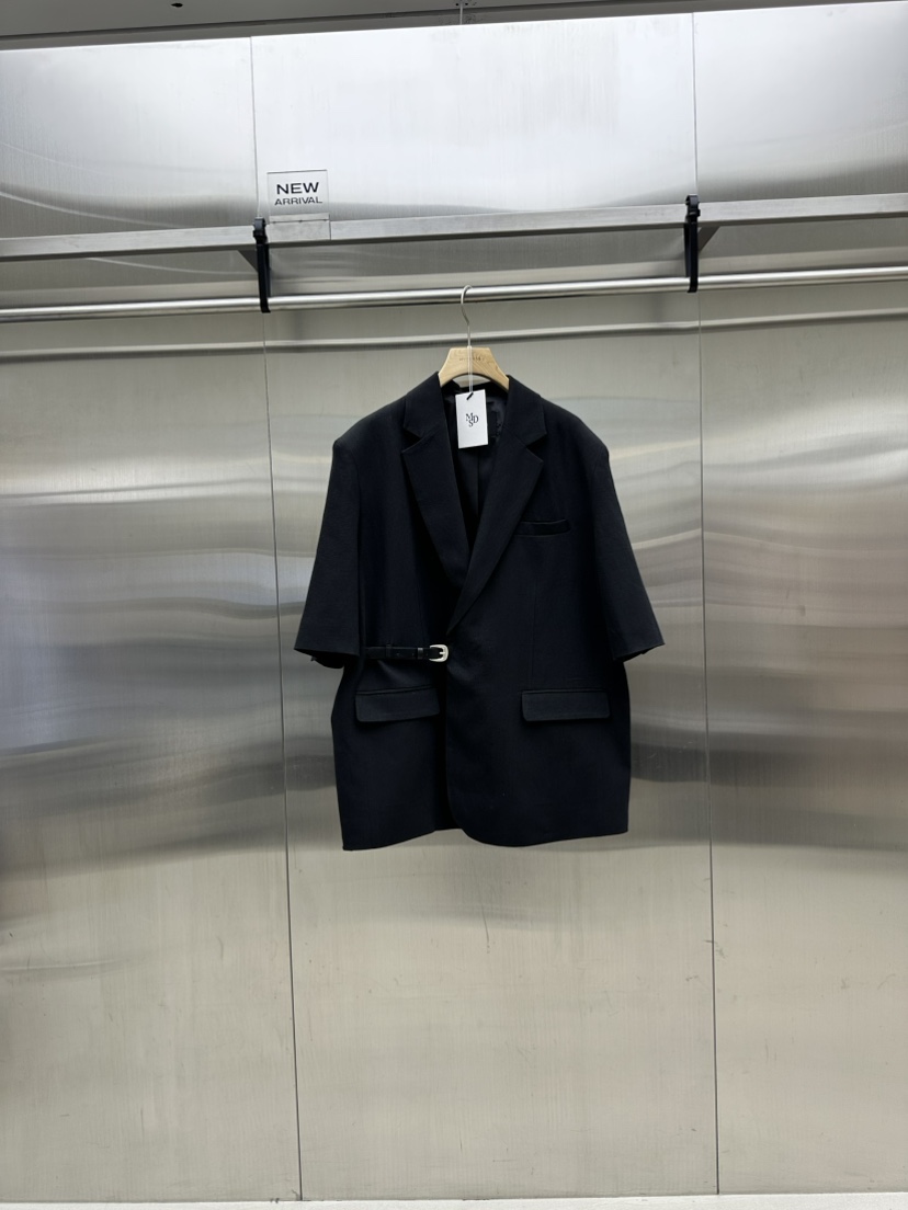 MYDRESS韓國㊣直郵東大門代購女裝新品休閑熱賣25春夏夾克腰帶MYDRESS夾克圖色2