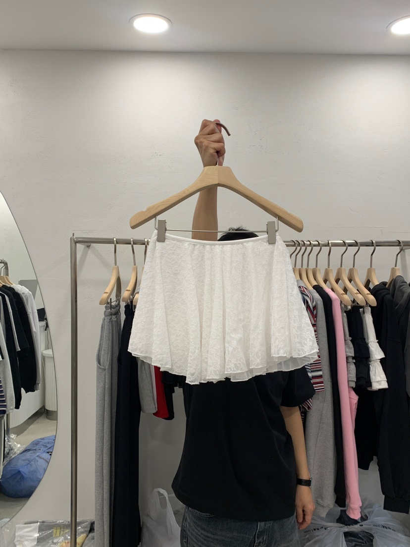 DELICATE直郵韓國代購㊣女裝新品時尚推薦25春夏人氣休閑短裙DELICATE短裙