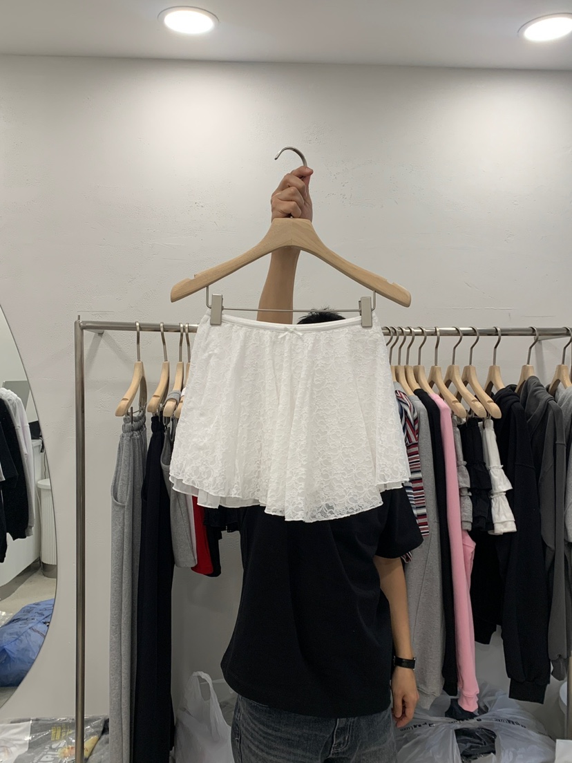 DELICATE直郵韓國代購㊣女裝新品時尚推薦25春夏人氣休閑短裙DELICATE短裙