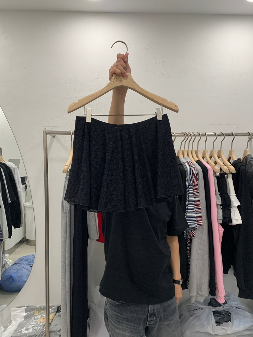 DELICATE直郵韓國代購㊣女裝新品時尚推薦25春夏人氣休閑短裙DELICATE短裙圖色2