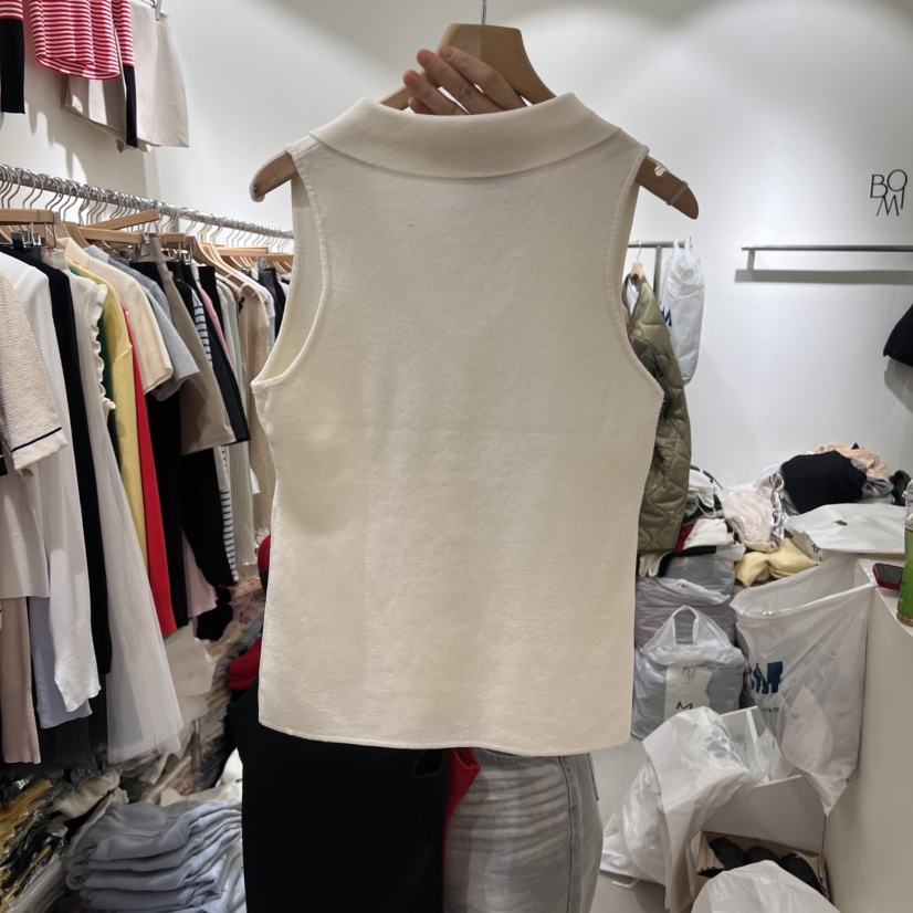 BY BOMI韓國㊣直郵東大門代購女裝新款時尚25春夏吊帶背心BY BOMI吊帶/背心