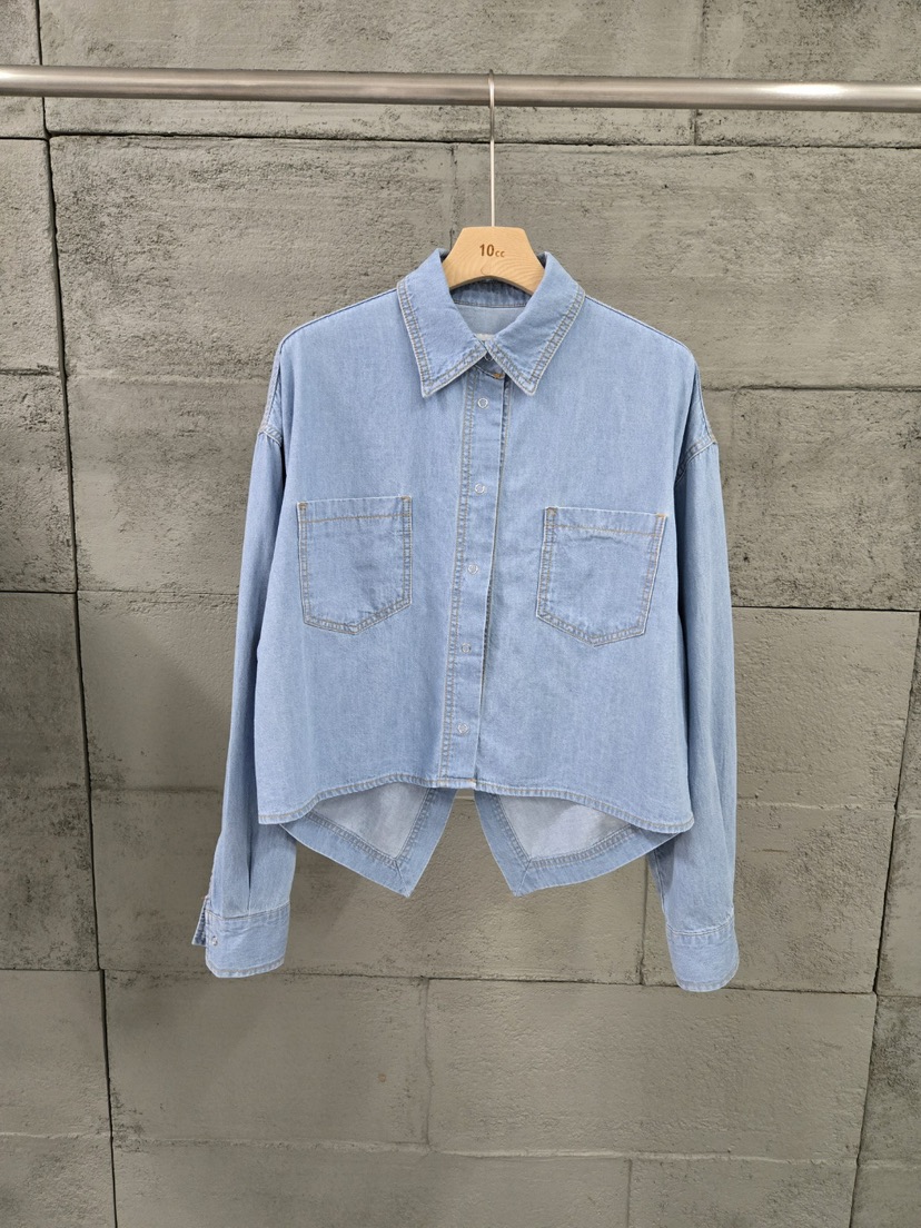 10CC韓國直郵㊣女裝新品推薦熱賣25春夏人氣休閑襯衫蕾絲衫10CC襯衫/蕾絲衫圖色1