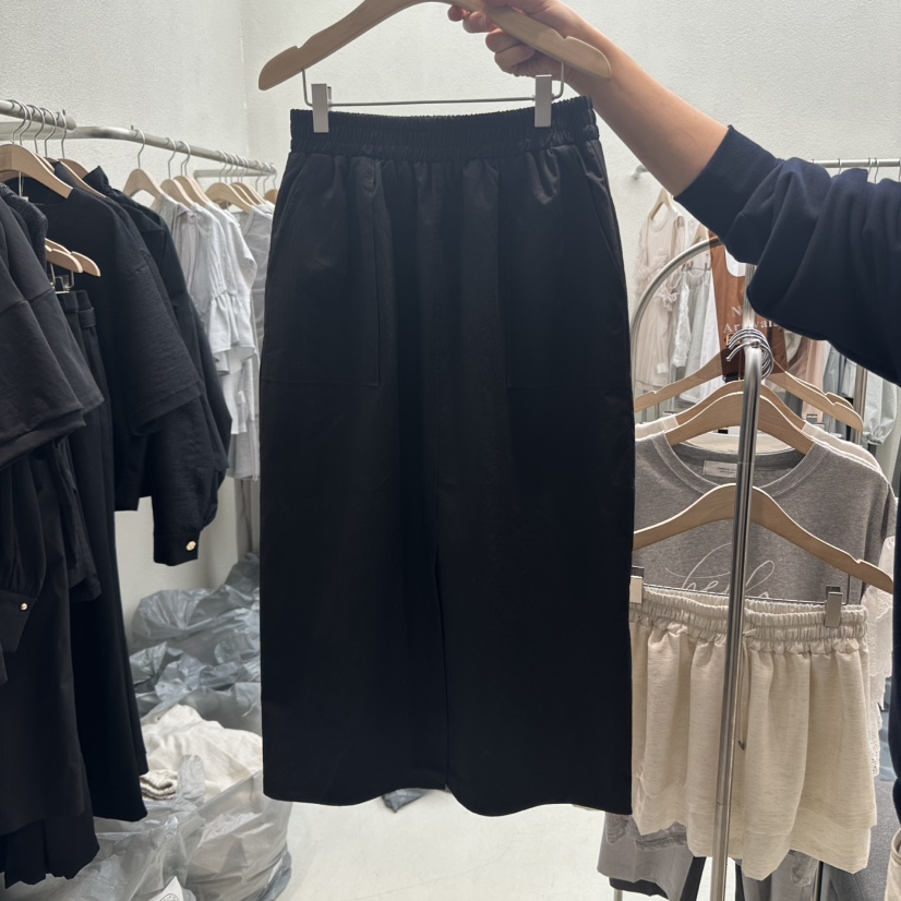 HUMMING BIRD韓國㊣直郵東大門代購女裝新款休閑長裙連帽衫HUMMING BIRD長裙圖色2