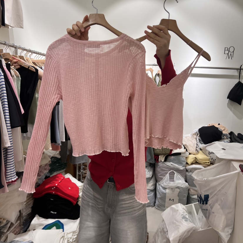 BY BOMI韓國直郵㊣東大門實拍女裝新款推薦休閑時尚人氣套裝BY BOMI套裝