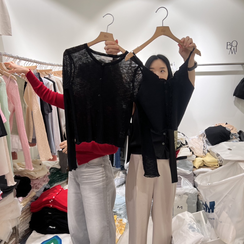 BY BOMI韓國直郵㊣東大門實拍女裝新款推薦休閑時尚人氣套裝BY BOMI套裝圖色4