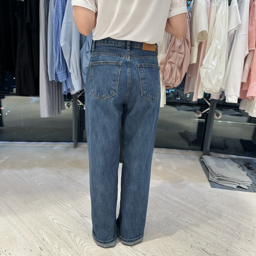 COPINER韓國直郵㊣東大門實拍女裝新品休閑熱賣人氣25春夏牛仔褲COPINER牛仔褲