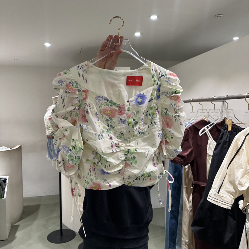 JERRY HALL-P韓國直郵㊣東大門實拍女裝新品推薦襯衫蕾絲衫JERRY HALL襯衫/蕾絲衫