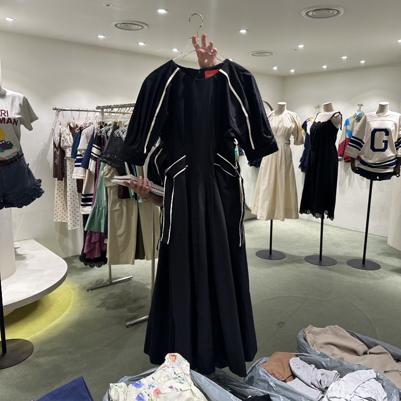 JERRY HALL-P韓國直郵㊣東大門實拍女裝新品人氣25春夏連衣裙JERRY HALL連衣裙圖色2