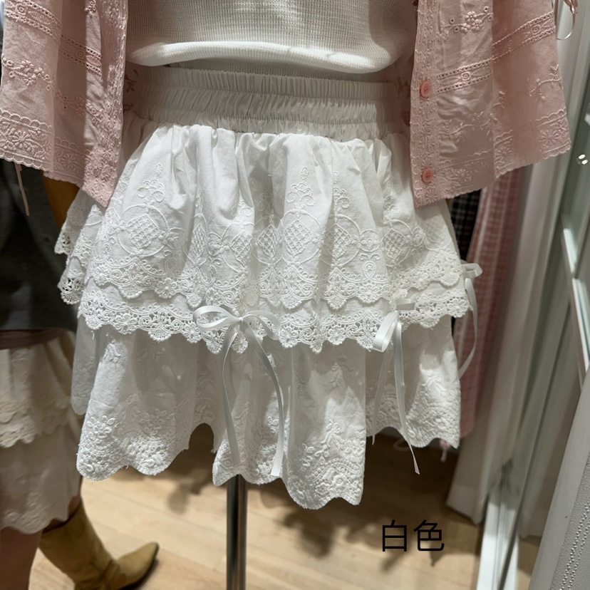 BY CHAPTER韓國㊣直郵東大門代購女裝新品人氣休閑裙褲蝴蝶結BY Chapter裙褲圖色1