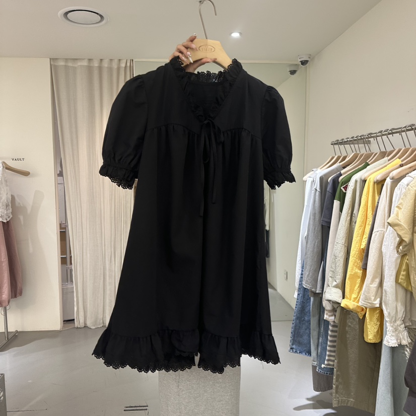 VAULT韓國直郵㊣東大門實拍女裝新款熱賣推薦25春夏人氣連衣裙VAULT連衣裙圖色3