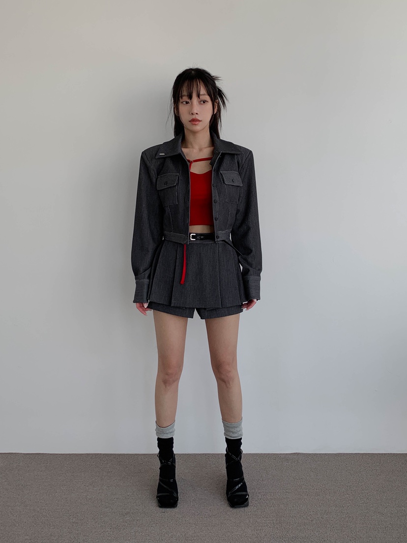SLIT韓國直郵女士新款人氣職業時尚熱賣25春夏套裝不含內搭SLIT套裝