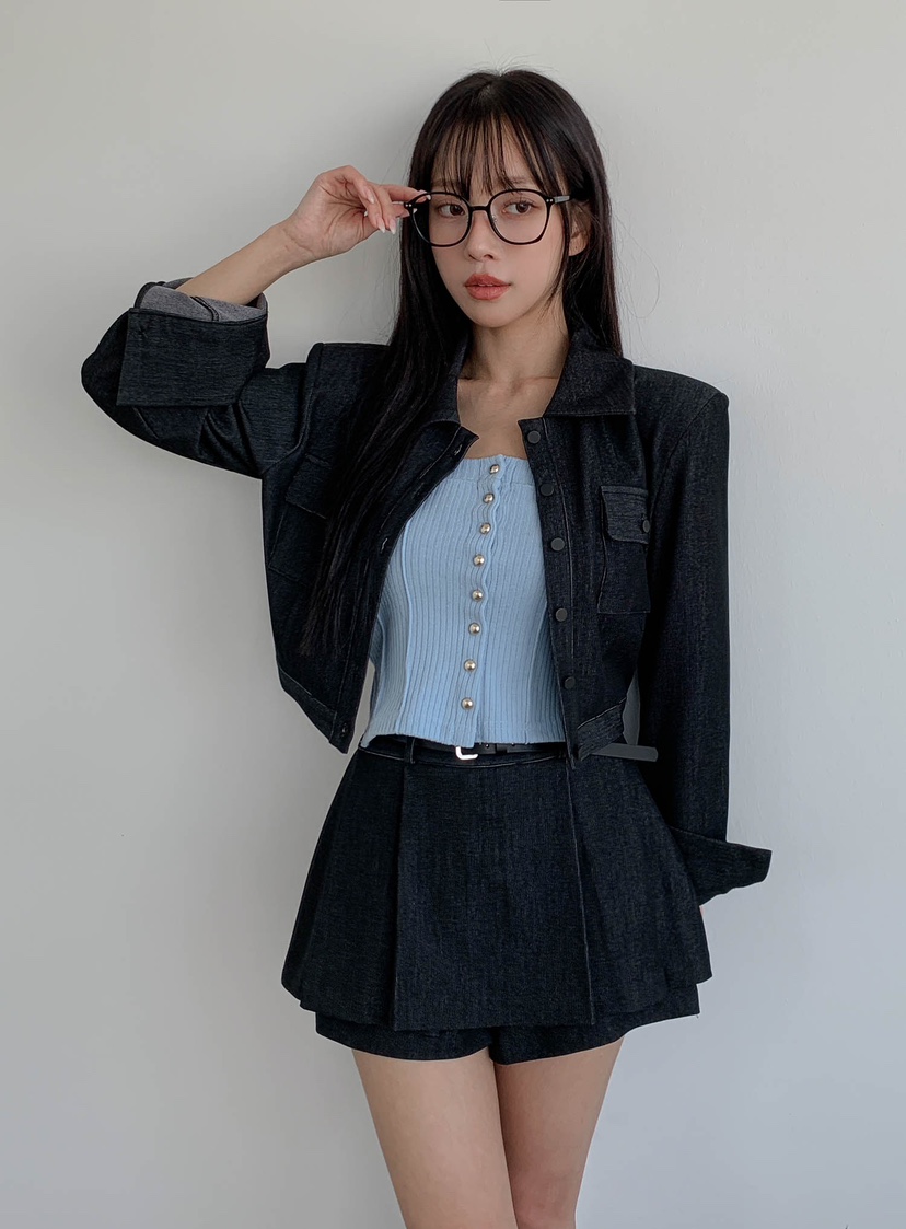 SLIT韓國直郵女士新款人氣職業時尚熱賣25春夏套裝不含內搭SLIT套裝圖色2