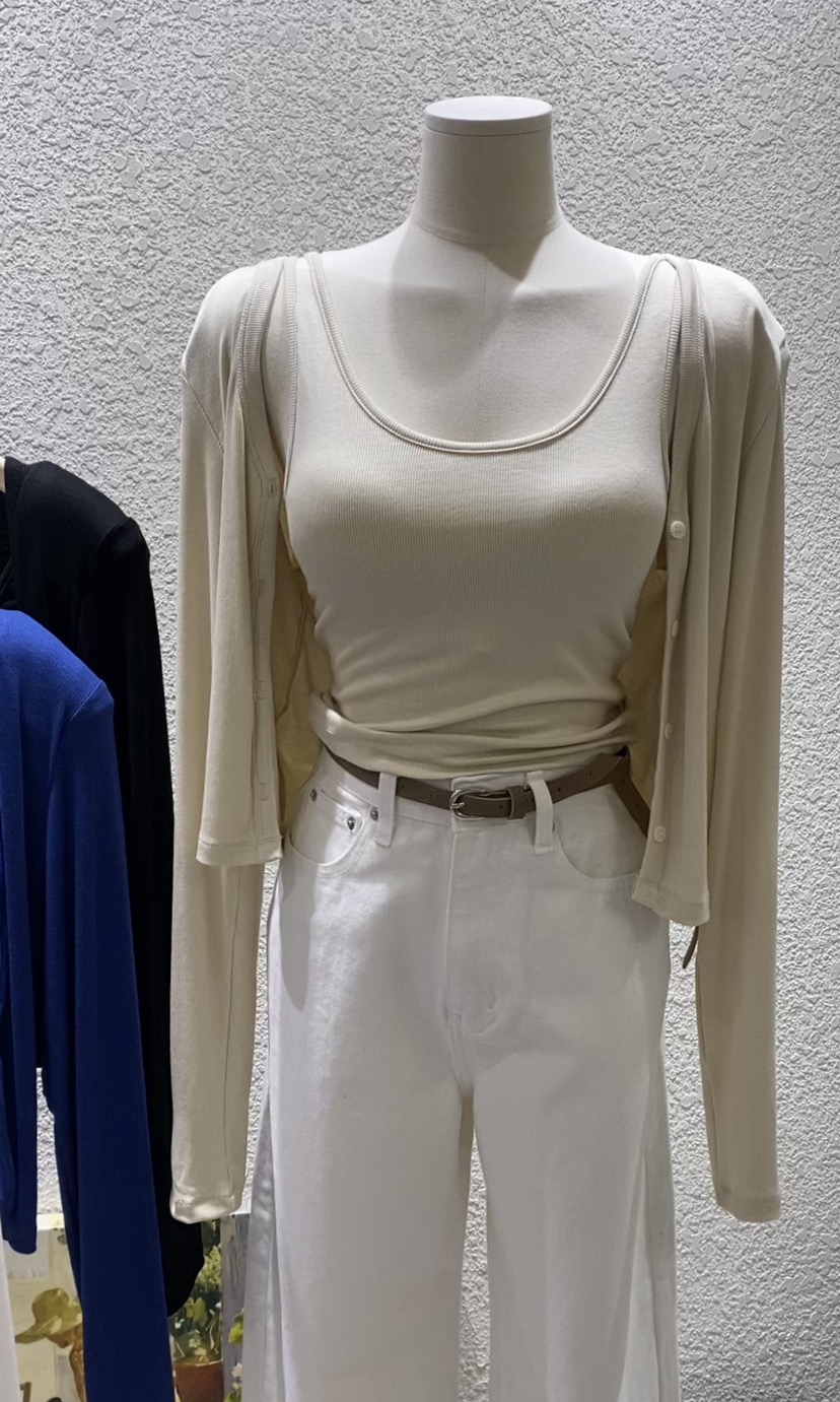 N BROWN韓國直郵女士新品人氣休閑時尚25春夏套裝套裝開衫N BROWN套裝圖色2