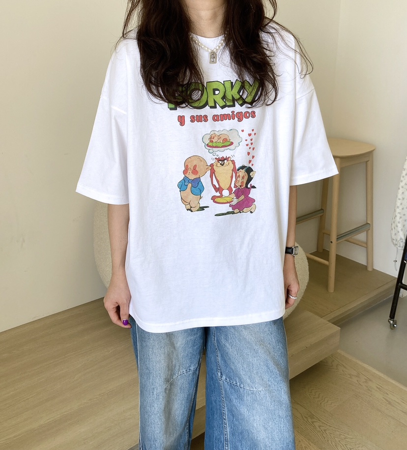 HANNA-A東大門直郵女裝新款休閑職業人氣熱賣25春夏推薦T恤HANNAT恤