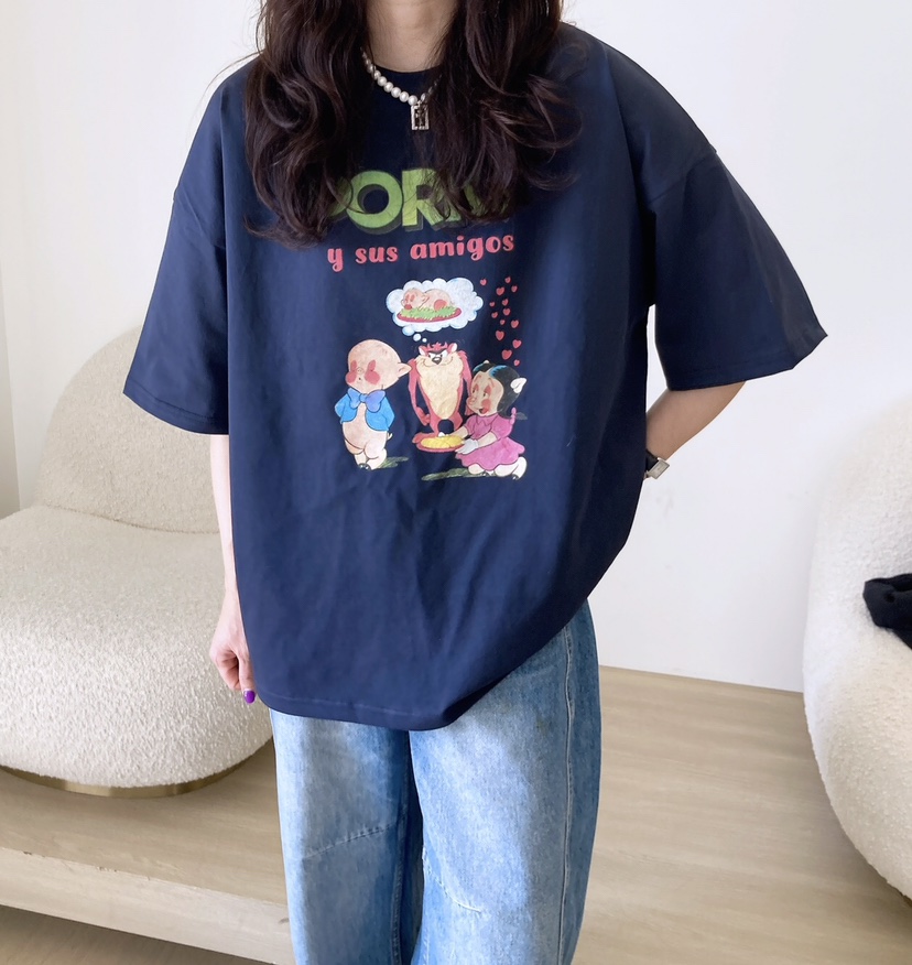 HANNA-A東大門直郵女裝新款休閑職業人氣熱賣25春夏推薦T恤HANNAT恤