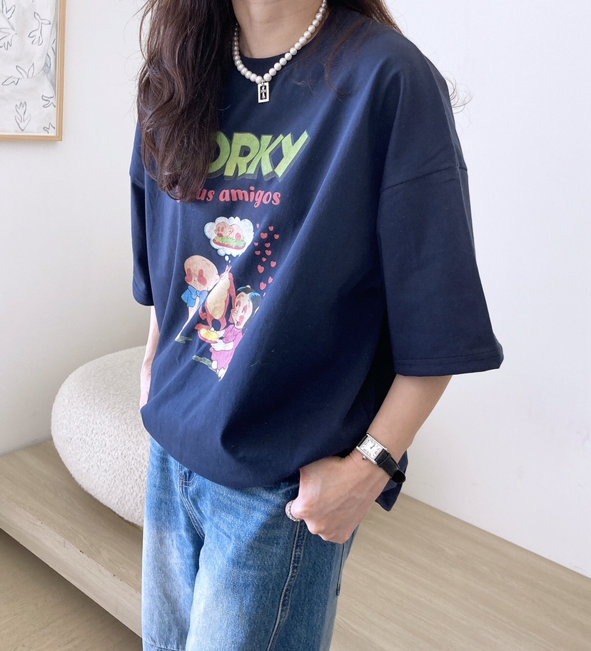 HANNA-A東大門直郵女裝新款休閑職業人氣熱賣25春夏推薦T恤HANNAT恤