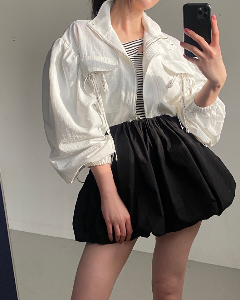 JENNIE東大門實拍女士新款人氣時尚真品熱賣推薦休閑25春夏短裙JENNIE/VENEFIT短裙