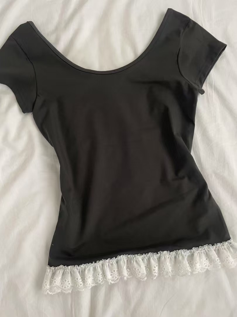 THELACREAM韓國直郵女士新品熱賣真品時尚職業推薦休閑人氣T恤THELACREAMT恤圖色3