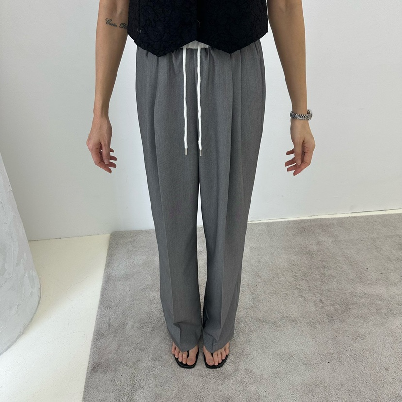 MABEL-Q韓國直郵女裝新款推薦休閑25春夏真品時尚人氣休閑褲SOUIT by mabel-Q休閑褲