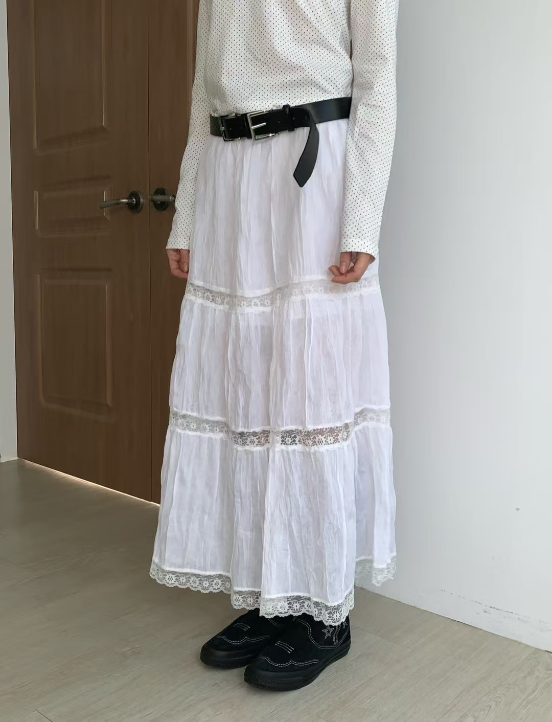 THELACREAM東大門實拍女士新款職業休閑真品時尚人氣熱賣長裙THELACREAM長裙圖色2