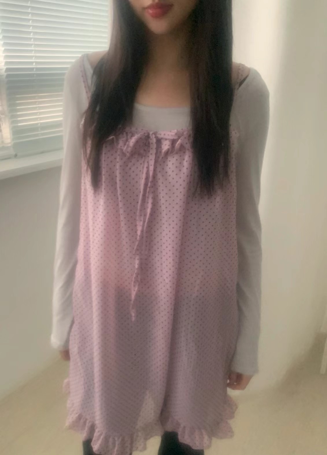 THELACREAM東大門代購女士新品人氣真品職業25春夏連衣裙羊毛THELACREAM連衣裙
