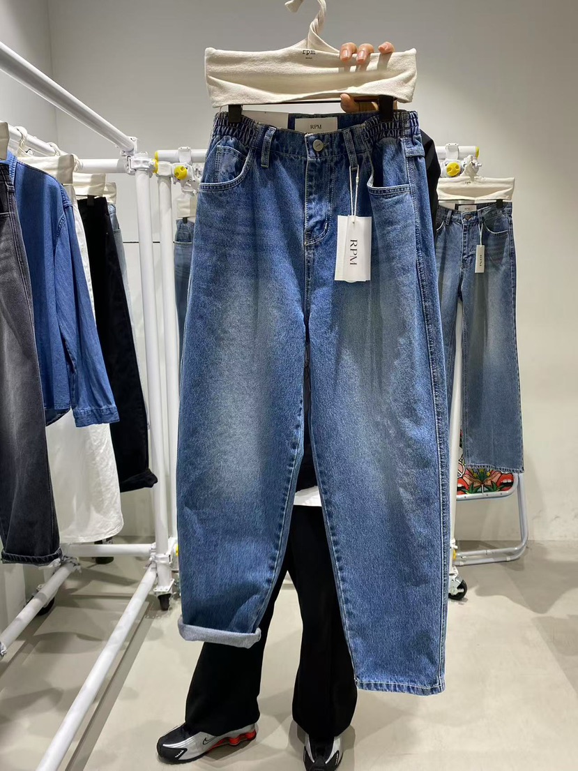 RPM東大門實拍女裝新品職業休閑真品熱賣25春夏推薦人氣牛仔褲RPM牛仔褲