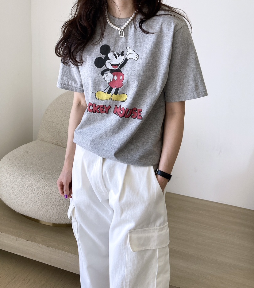 HANNA-A韓國直郵㊣女裝新款休閑時尚25春夏人氣推薦熱賣T恤HANNAT恤
