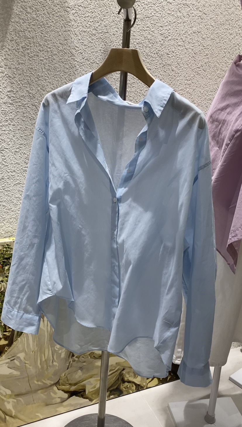 N BROWN韓國直郵㊣女裝新品休閑人氣時尚襯衫蕾絲衫不含內搭N BROWN襯衫/蕾絲衫圖色2