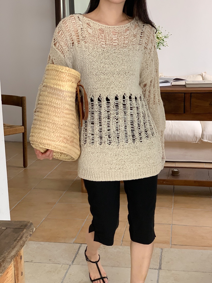 DARLUZ_MI韓國㊣直郵東大門代購女裝新品時尚熱賣人氣針織衫DARLUZ_MI針織衫