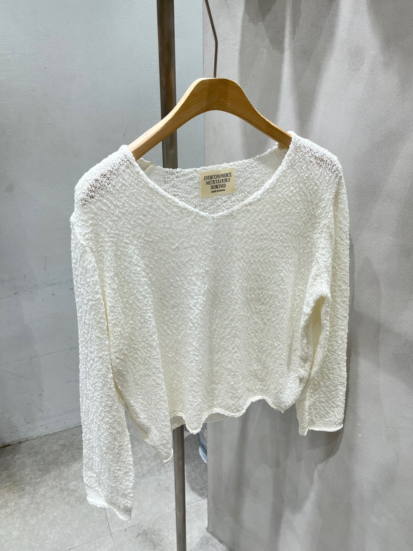 EVERCOMMERCE METICULOUSLY DESIGNED韓國直郵㊣東大門實拍女裝新款推薦針織衫EVERCOMMERCE METICULOUSLY DESIGNED針織衫圖色3