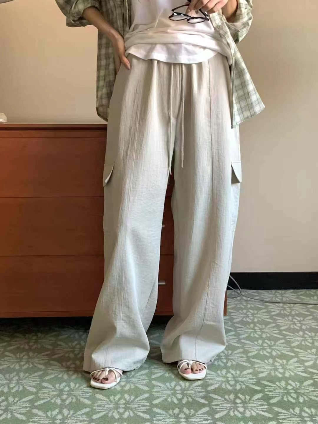 EP1. MATILDA韓國㊣直郵東大門代購女裝新品人氣休閑褲工裝褲EP1. MATILDA休閑褲