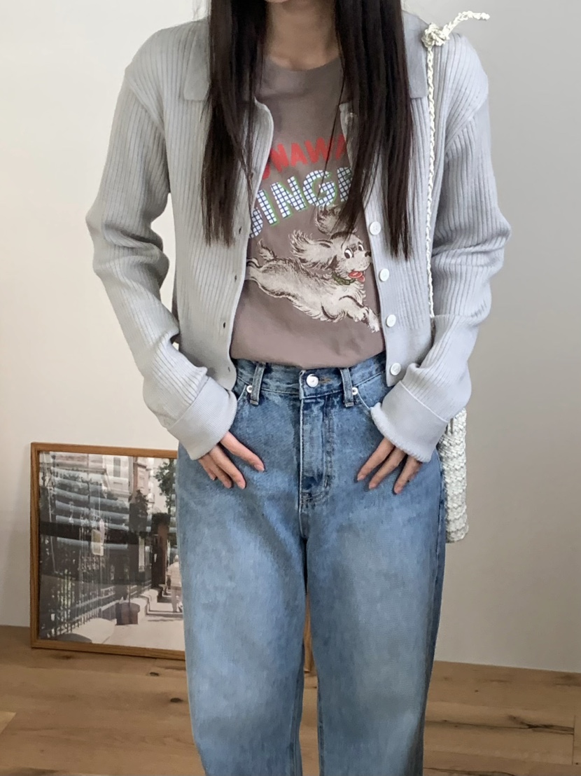 PEBBLE直郵韓國代購㊣女裝新品推薦時尚人氣25春夏休閑熱賣T恤PEBBLE/LAYERT恤