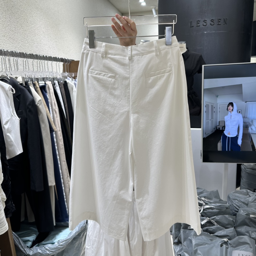 LESSEN直郵韓國代購㊣女裝新款推薦25春夏休閑短褲套裝棉質LESSEN短褲