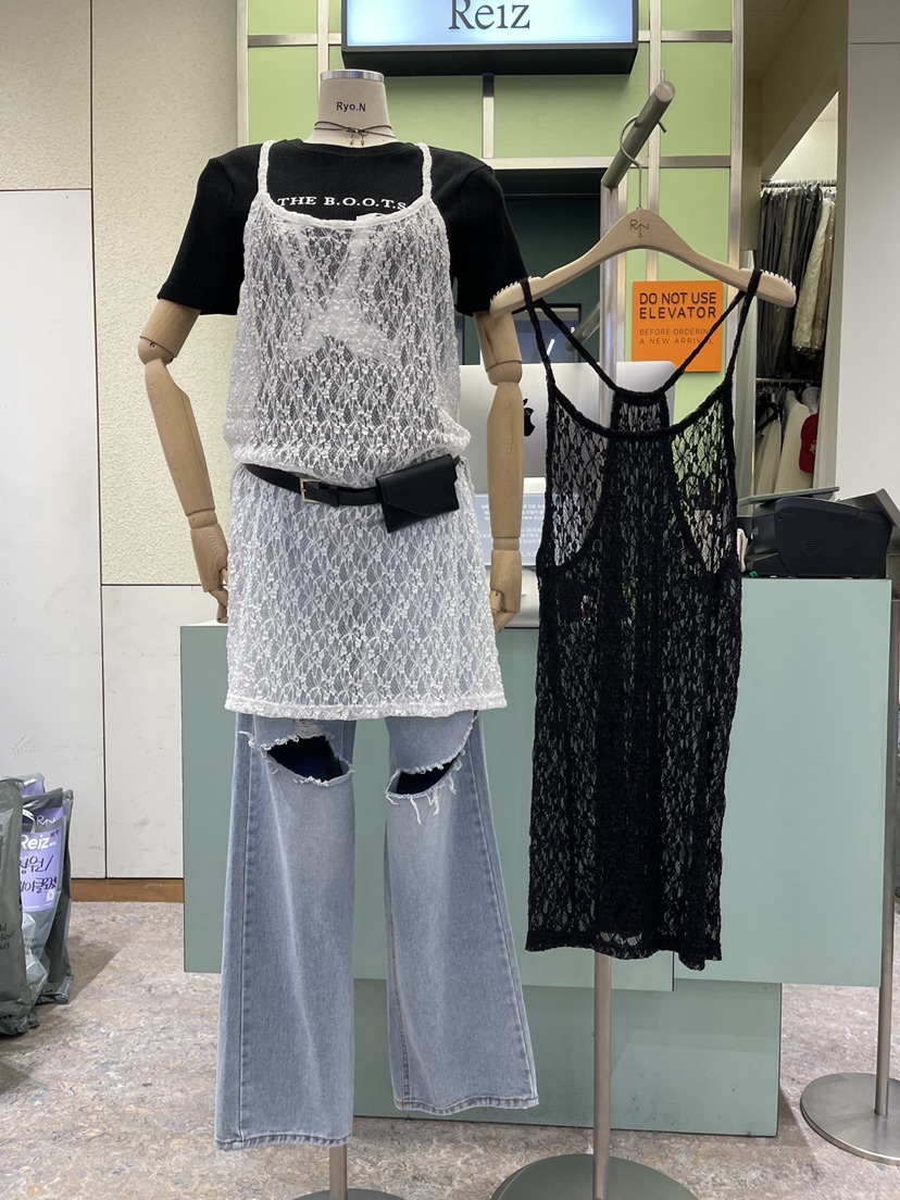 REIZ直郵韓國代購㊣女裝新品休閑25春夏推薦人氣熱賣連衣裙REIZ連衣裙