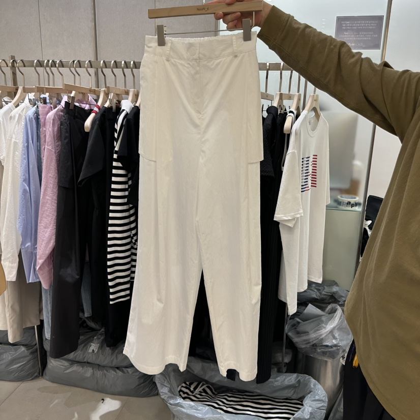 NOON_D韓國直郵㊣女裝新品推薦熱賣人氣25春夏時尚休閑休閑褲NOON_D休閑褲圖色2