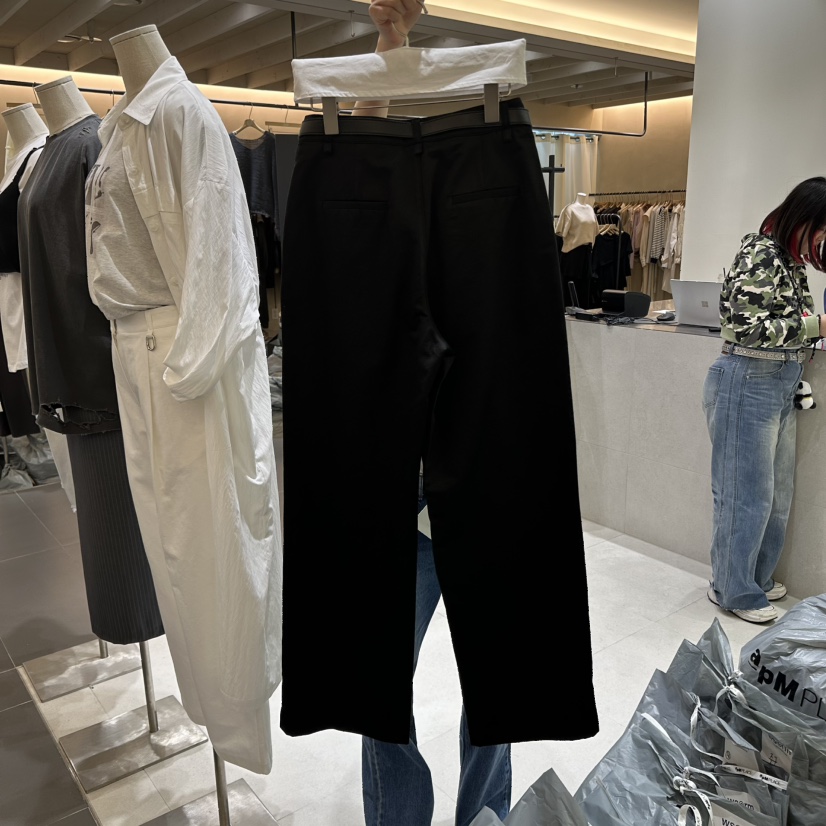 ARTISANAL直郵韓國代購㊣女裝新款人氣時尚休閑推薦25春夏休閑褲ARTISANAL休閑褲