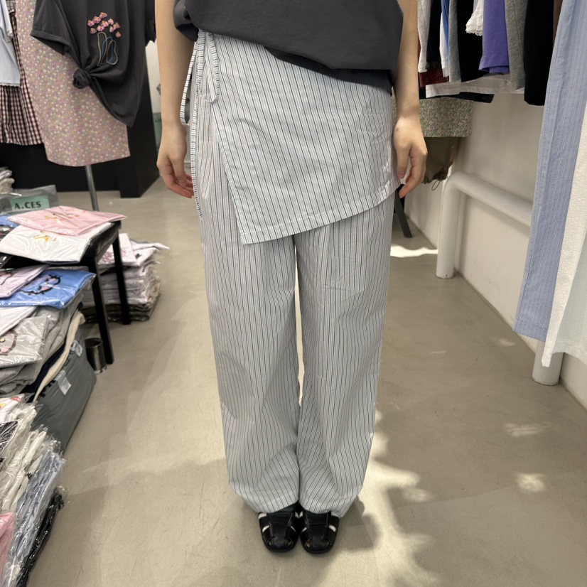 A.CES韓國直郵㊣東大門實拍女裝新品人氣休閑推薦裙褲可拆卸A.CES裙褲圖色3