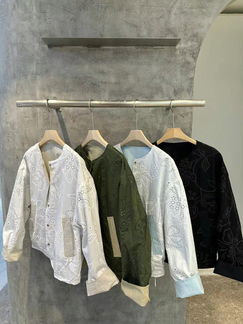 SIMPLE PARK/WMSTORY韓國㊣直郵東大門代購女裝新品人氣夾克蕾絲雙面SIMPLE PARK/WMSTORY夾克