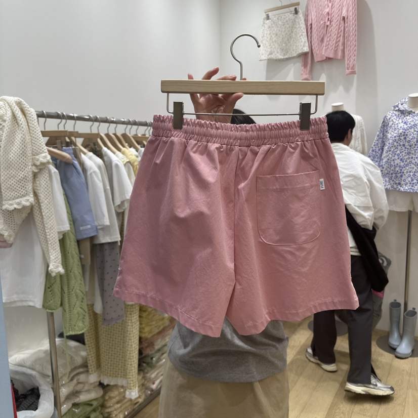 FURE韓國直郵㊣東大門實拍女裝新品推薦人氣休閑時尚短褲復古FURE短褲