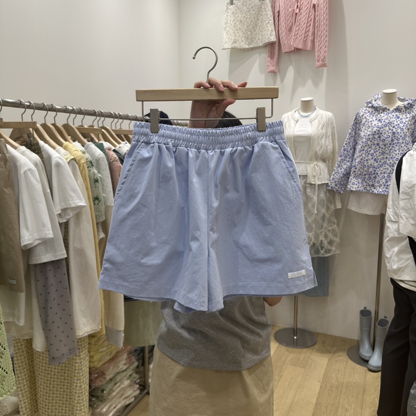 FURE韓國直郵㊣東大門實拍女裝新品推薦人氣休閑時尚短褲復古FURE短褲圖色3