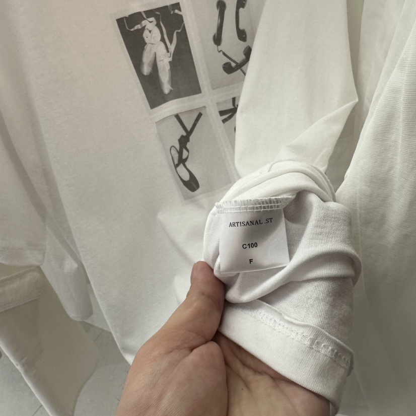 ARTISANAL直郵韓國代購㊣女裝新品休閑熱賣時尚25春夏推薦T恤ARTISANALT恤